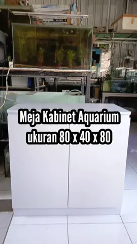 meja kabinet 80 x 40 x 80 #fyp #viral #fypシ #aquarium #aquascape #akuarium #ikan #ikanhias #alamikan  #wibgajian #GebyarBelanjaDesember #MegaGuncang1212 