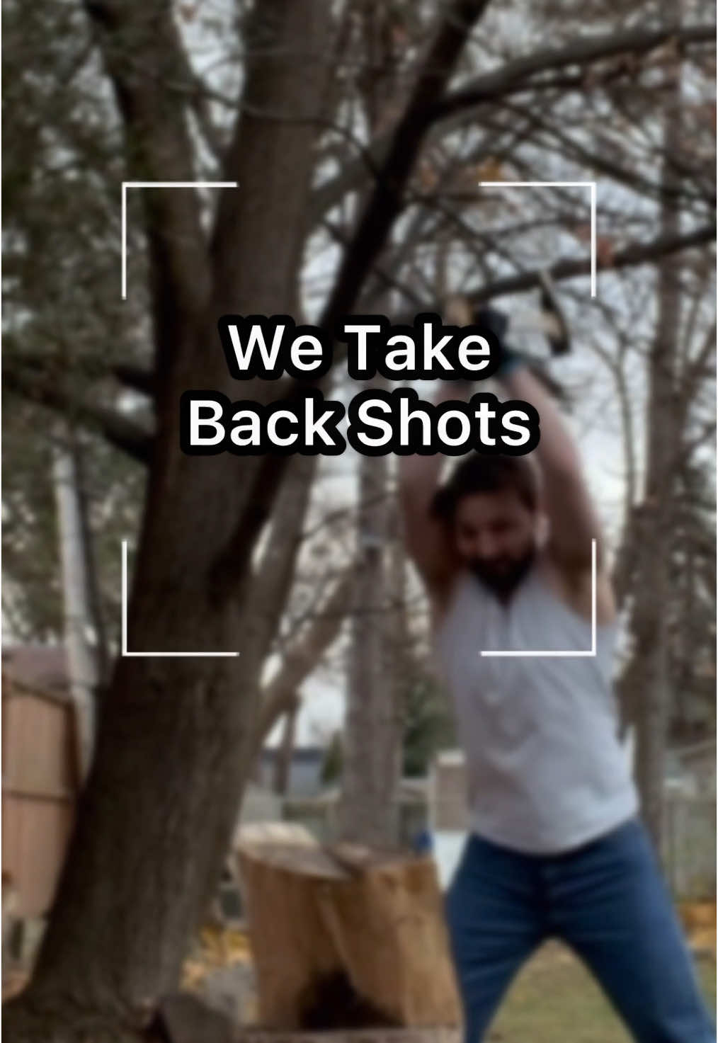 It’s about time we take back #shots #lumberjack #men #sus #gay #woodchop #alpha 