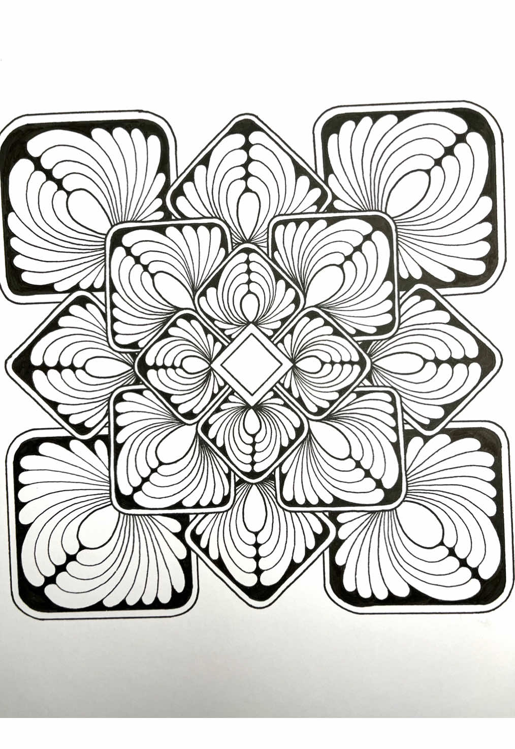 Wishing you all a lovely weekend 🥰 Thank you for watching 💚 #zentangle #zendoodle #doodle #abstractart #tangleart #freehand #unipin   #artistoninstagram #artoftheday #uniball #artforrelaxion #patternart #intuitiveart #drawingoftheday #handdrawing #blackinkart #penartist #creativeart #femaleartist #orignalartworks #ownartwork #etsyseller #etsyshop #patternartoftheday #uniqueart #reels  