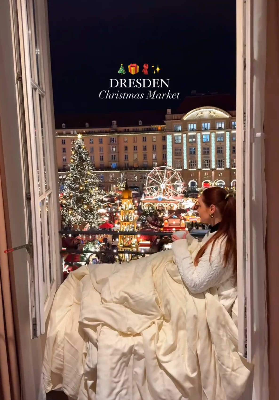 The most beautiful Christmas Market in Europe🎄🎁🧣 Tag someone whom you’d want to visit Dresden, Germany Christmas Market with 🥰👇🏻 Follow @melis.andreea for more travel destinations, stays, experiences, inspo & tips 💫 #christmas #christmasmarket #germany #christmasmarkets #dresden #dresdenchristmasmarket #germanchristmasmarket #xmas #xmasmarket #deutschland #travel #christmasseason #christmastime