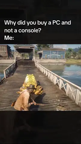 RDR has the funniest mods ever #rdr #gaming #gamer #funny 