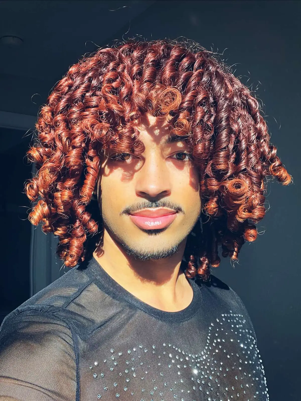 #fyp #fypシ #fypage #blowthisup #curlyhair #coloredhair #auburnhair #copperhair #gingerhair #coloredcurlyhair #haircolor 