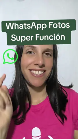 WhatsApp fotos función increíble #AprendeConTikTok #whatsappchat #whatsapp #tipsandtricks #aplicaciones 