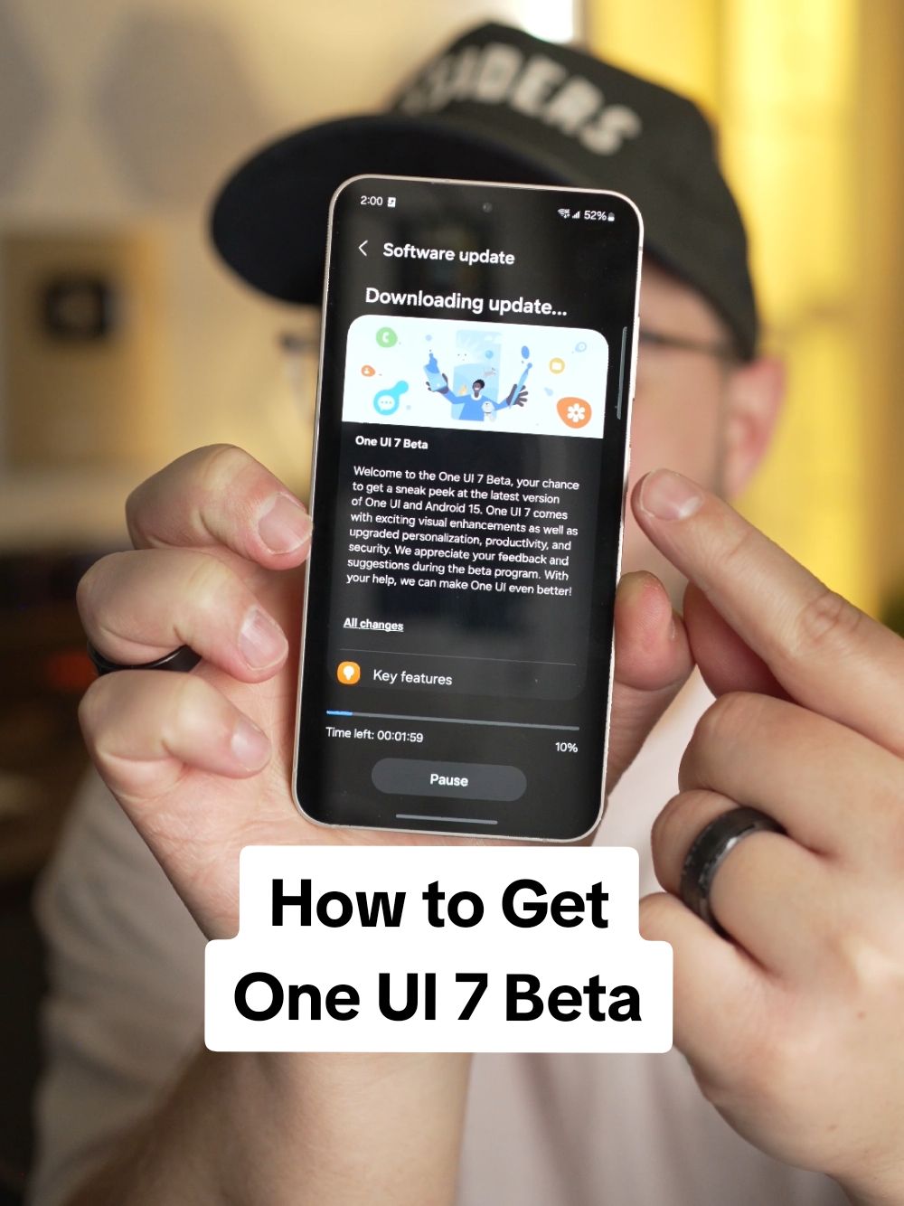 Replying to @mickel_53 Here is how to get One UI 7 Beta on Galaxy S24 devices #techtok #Tech #samsung #android #s24ultra #s24 #imparkerburton #androidguy #techguy 