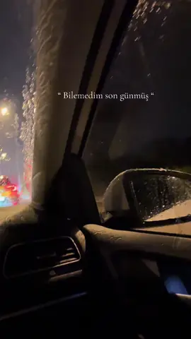 #bilemedimsongünmüş 
