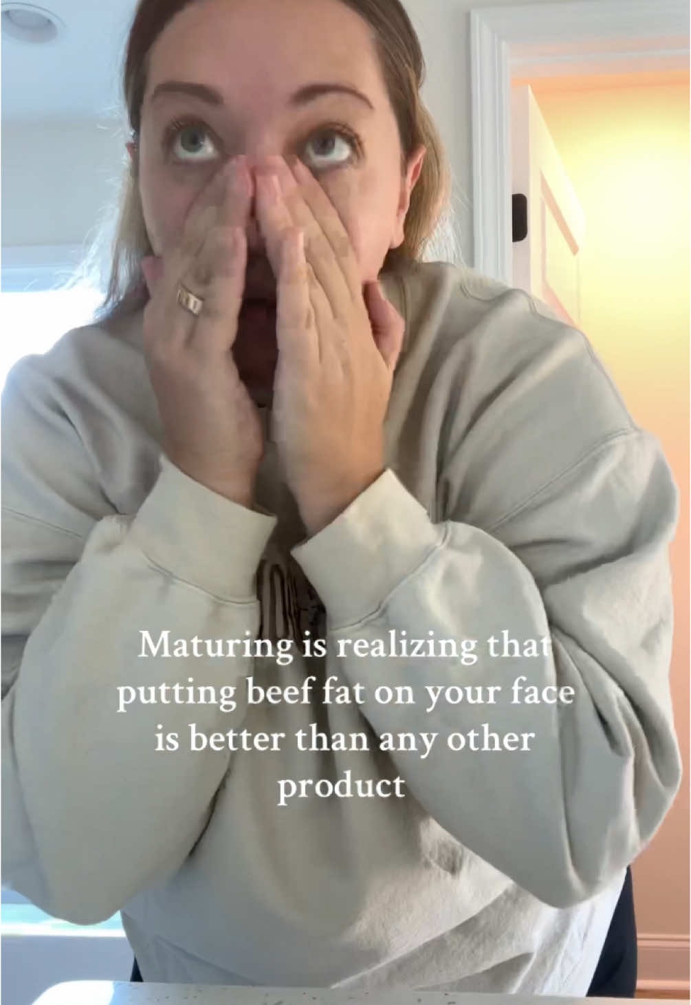 Truly the best skin care #beeftallow #beeftallowskincare #organicskincare #momof6 #skincare 
