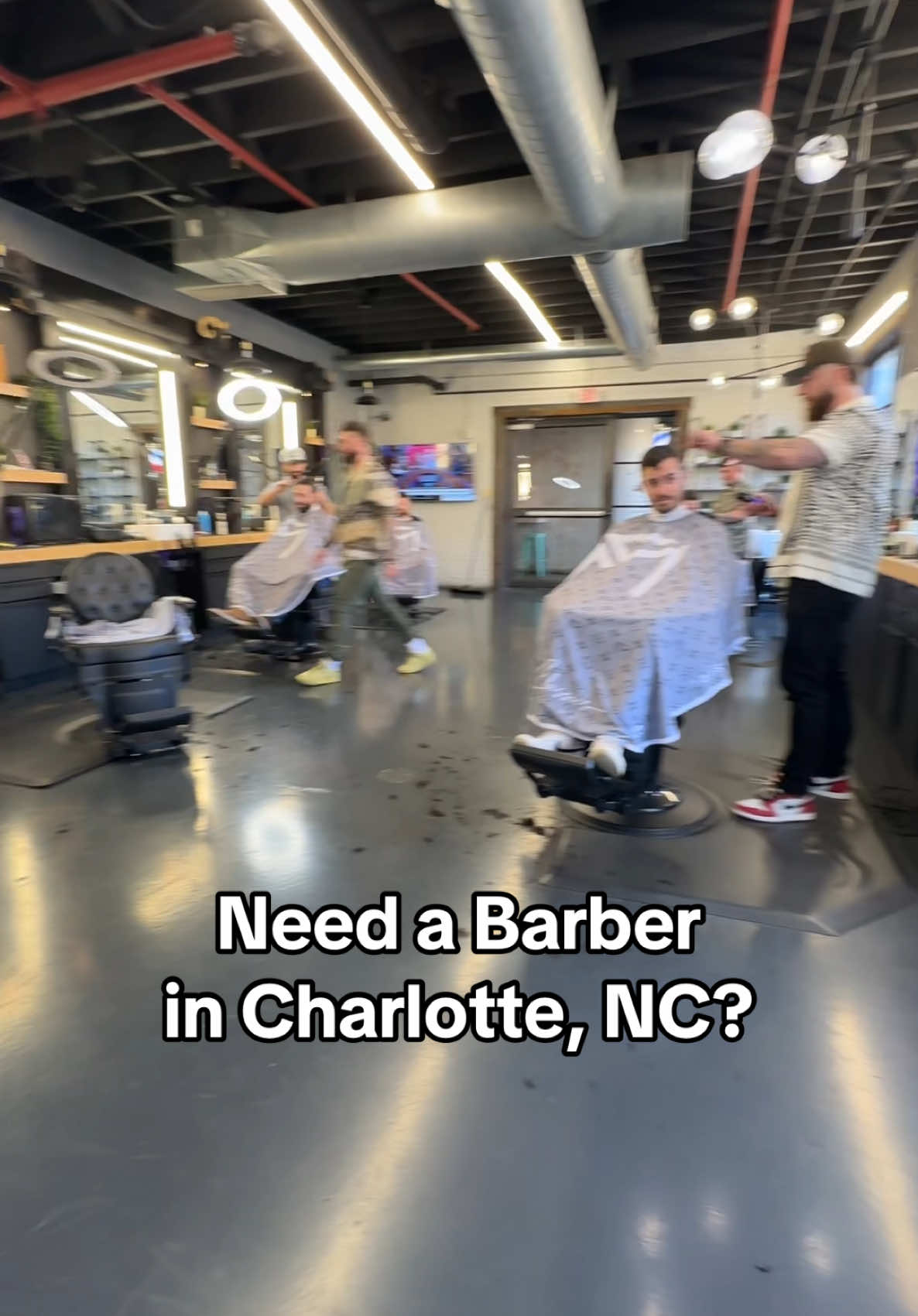 Looking for a New Barbershop in Charlotte North Carolina? You found your spot! 💈🫡 - #barber #barbershop #haircut #haircuts #haircuttransformation #transformation #lowtaper #taper #taperfade #barbertok #charlotte #barberlife 
