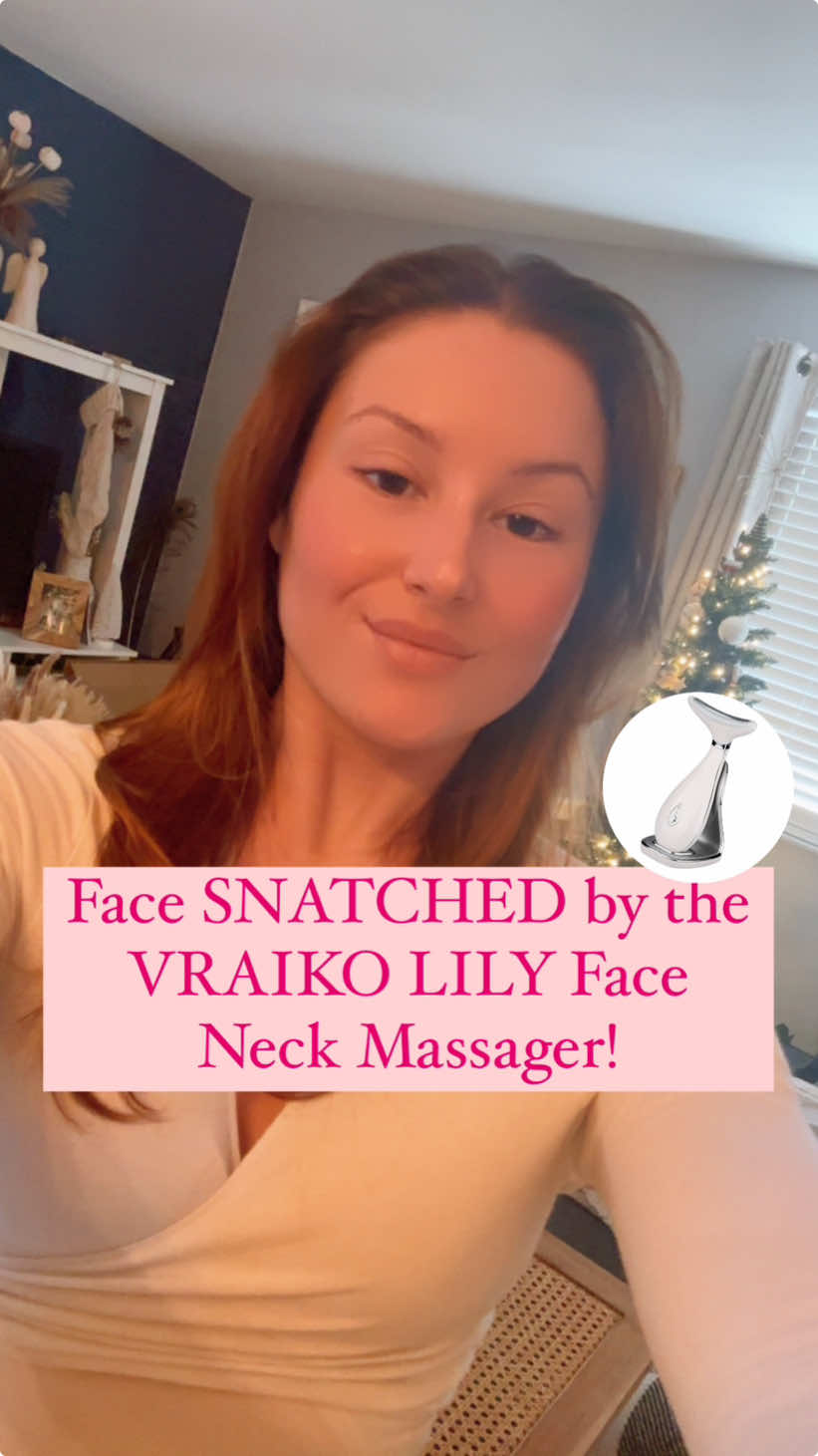 @vraiko_official The VRAIKO LILY Face Neck Massager is by far the best skin care tool i have ever used! (Likk in bio✨) #amazonfinds #vraikobeauty #snatched #snatchedface #jawline #faceyoga #cheekbones #acnetreatment #skincareroutine #skincare #SelfCare #girls #forthegirls #girlsonly #nogatekeeping #beautyhacks #beatytok #GlowUp @