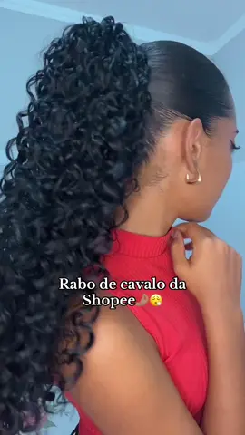 Eu to apaixonadaaaa nele cabelo 🤌🏽😍 #rabodecavalo #rabodecavaloorganico #cachosdefinidos #penteadocacheado #cacheada #apliquedecabelo #aplique #rabodecavaloalto☺️☺️☺️☺️ 