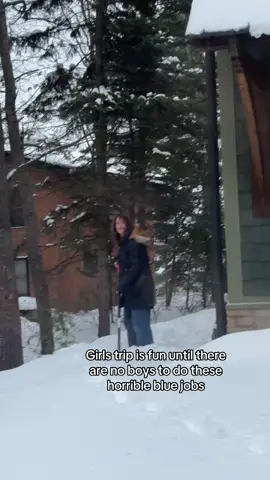 Her flipping me off at the beginning #foryou #girlstrip #snow #winter #mom #funny #frozen #fyp 