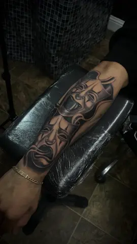 🎭 #smilenowcrylater #tattoo #tattooideas #chicanoart #blackandgrey #fypシ 