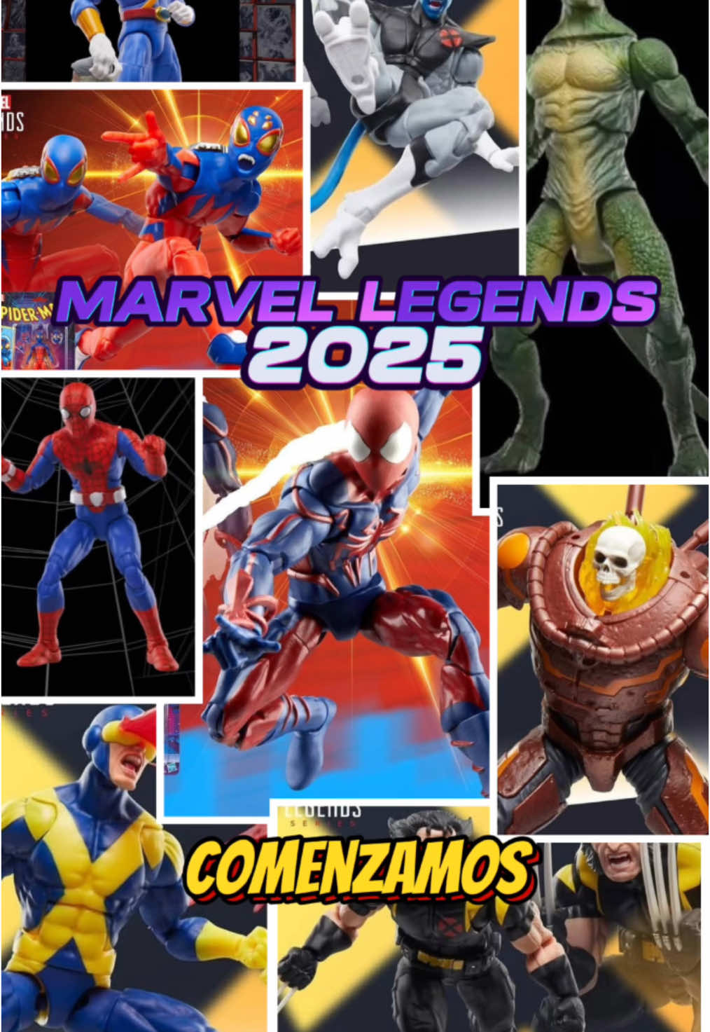 Anunciadas nuevas figuras  Marvel Legends para 2025 ¿cuales llegaran a su coleccion?    #marvel #marvellegends #marvellegendscommunity #spiderman #figure #coleccionista #juguetes 