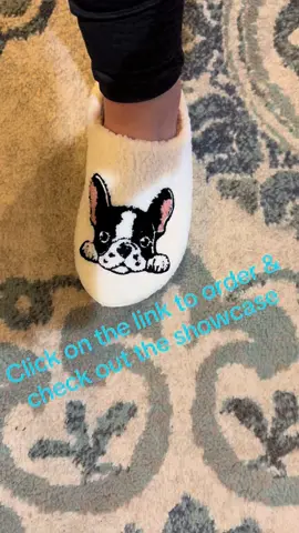 #slippers #bostonterrier #christmas #gift #holiday #holidayhaul #fyp 