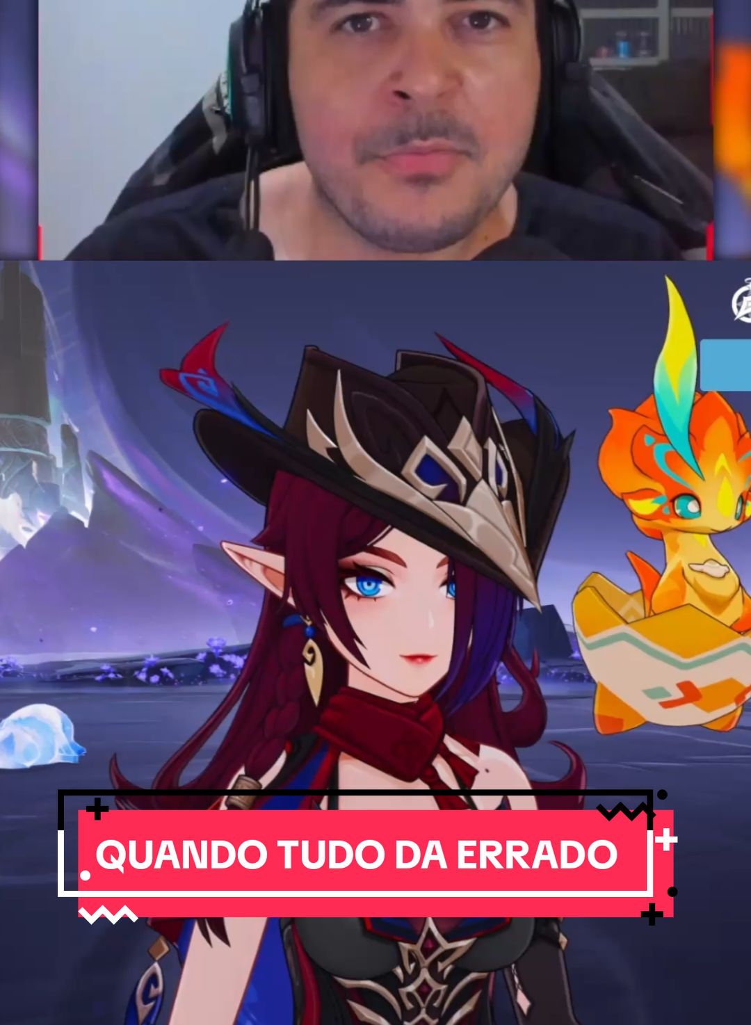 QUANDO O VIDEO DA ERRADO KKKKKK #GenshinImpact #genshin #genshintok #creatorsearchinsights #twitch @bennettarcontepyroEDU 