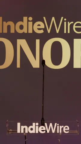 @selenagomez delivers a heartfelt speech dedicated to independent artists after receiving the Spotlight Award for her role in #EmiliaPerez at #IndieWireHonors. #SelenaGomez