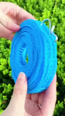 The outdoor anti-skid and wind-proof clothesline is strong and durable. with it, the clothes are no longer afraid of being blown away by the wind.#fyp #goodthing #tiktokshop #foryou #clothesline #windproofrope 