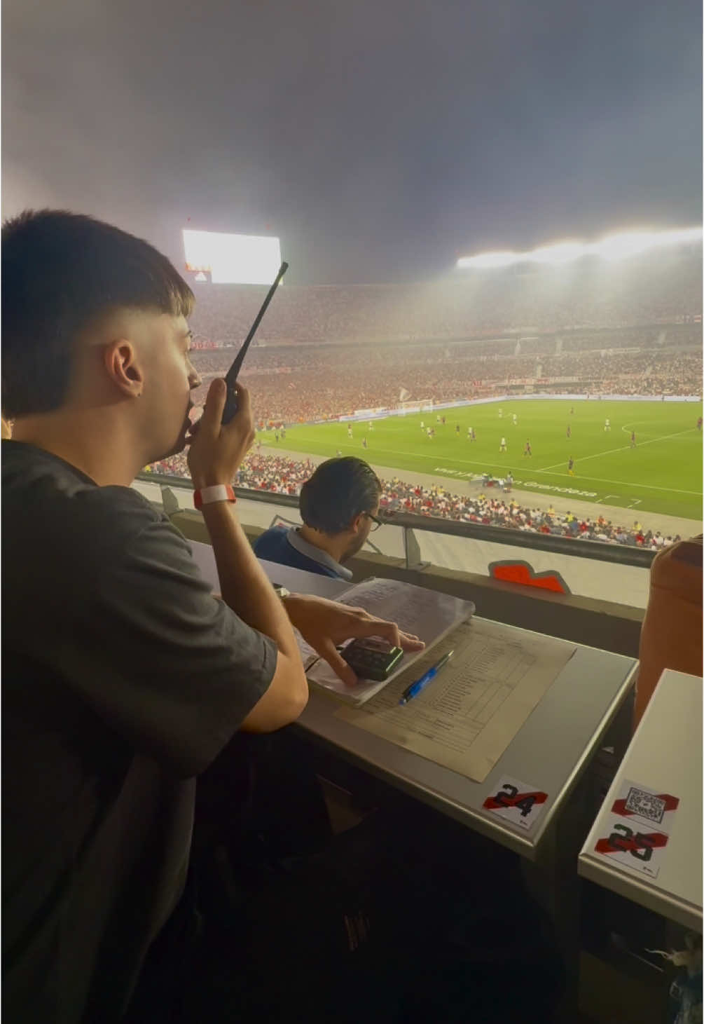 🎙️El equipo de Miguelo. 👉🏻 #River 1-1 #SanLorenzo  #casla #azulgrana #ciclon #boedo #monumental #muniain #periodismo #radio #miguelrusso #gallardo #futbol #futbolargentino #iker