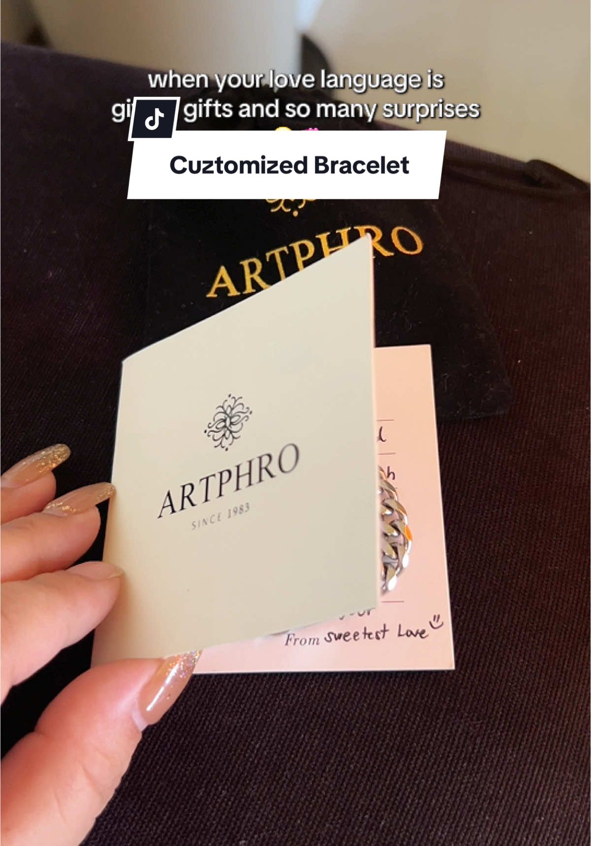 Cuztomized bracelet with name/initial ✨🥰 #bracelet #braceletformen #engravedbracelet #forhim #giftideas #fypシ゚ #fyp 