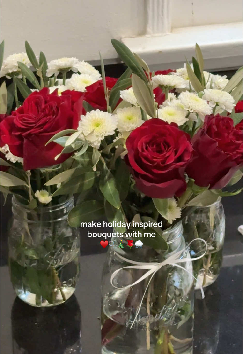 me on a friday afternoon lol 🧑🏼‍🎄 #holidaydecorating #flowerarrangement #diyflowers #flowerbouquet 