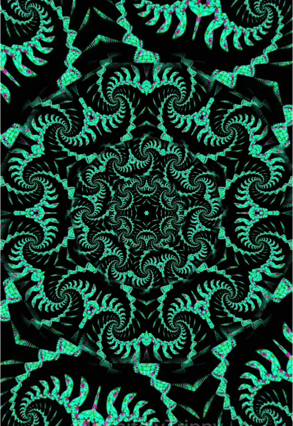 ‼️FLASH WARNING - Watch for 30sec. Then exit the app and look at your phone 😵‍💫🫠🫠 #TrippyArt #kaleidoscope #TrippyVideos #PsychedelicArt #DigitalArt 