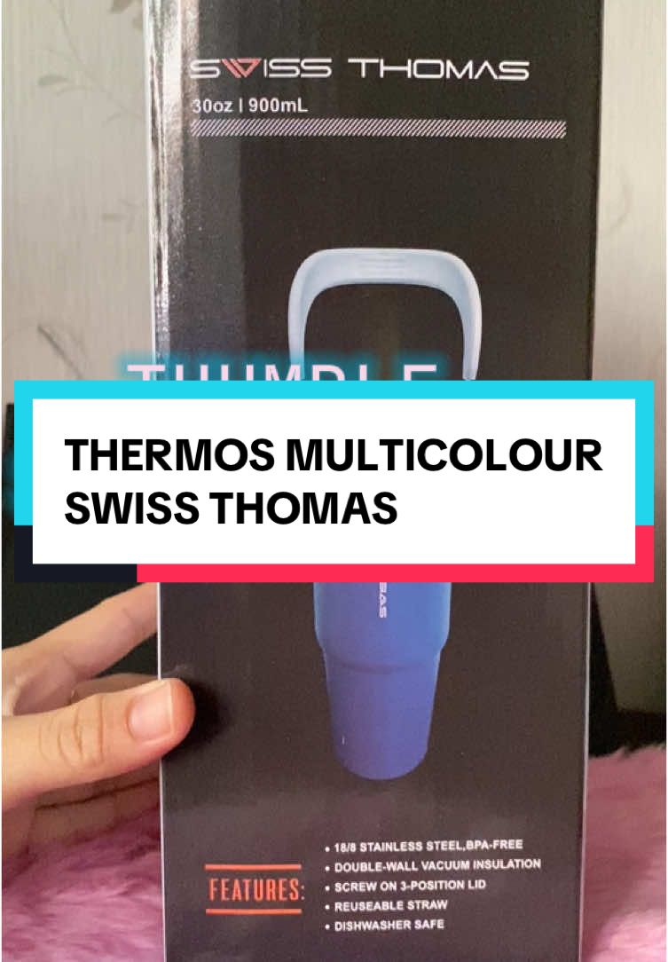 Thermos multicolour lebih 10 warna menarik cepat grab harga berbaloi  check beg kuning sekarang #thumble #swissthomas #tahansejuk 