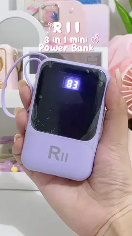 3 in 1 mini power bank 💗 high quality and super affordable 🫶☁️#powerbank #powerbanks #minipowerbank #minipowerbank20000mah #riipowerbank #riipowerbank10000mah #riiminipowerbank #fyp #viral 
