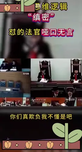 律师怼的法官哑口无言
