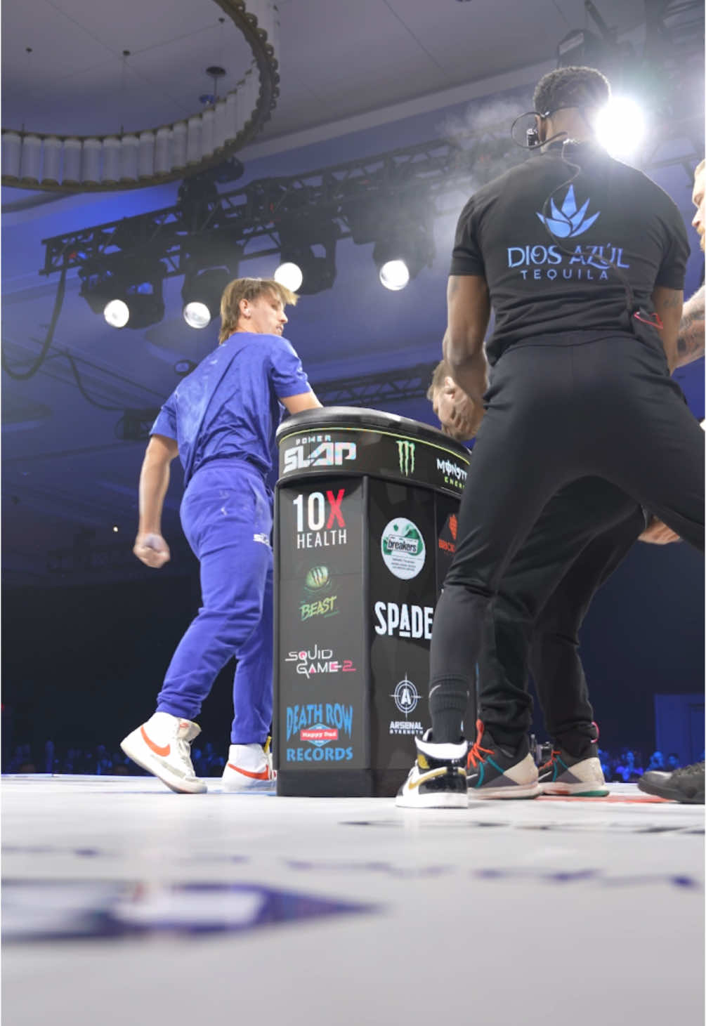 Simonds ends it with a MONSTER KO in the first round 💥 Tune into #PowerSlap10 NOW on Rumble  #PowerSlap #slap #fyp #ko #UFC #WWE 