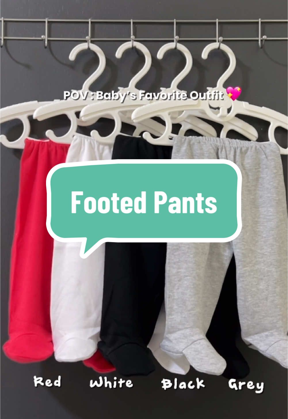 Essential Footed Pants for your baby’s wardobe!🍼 #babyessentials #babypants #babystyle #fyp #OOTD #comfy #musthave #newborn #babyoutfit #cozybaby 