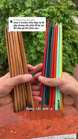 Nhiều bác bảo dùng đũa gỗ bao nhiêu năm có sao đâu! Cái gì tốt thì thay đổi thôi ạ #khanghatay #đũa #duasoithuytinh #timely 