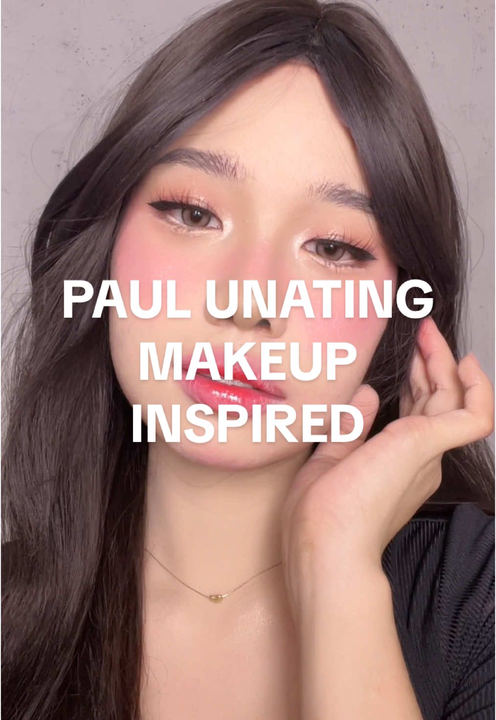 Replying to @JA here’s the tutorial for my @Elmery Paul Unating makeup inspired look💗 Contacts: Naomi Brown from @dcart_ph 🫶 #makeupfortutorial #paulunatingmakeup 