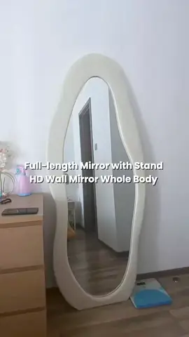 Full-length Mirror with Stand HD Wall Mirror Whole Body Mirror Floor-to-ceiling Mirror Decorative❤️ #mirror #aestheticmirror #fullbodymirror 