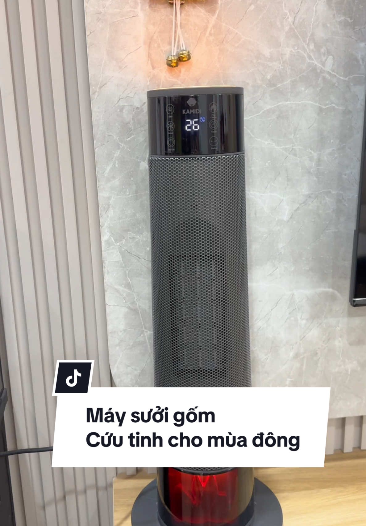 Máy sưởi gốm Kamidi Warm 2 vừa đẹp, sưởi ấm tốt mà giá cả phải chăng #kamidi #kamidihieudieumemuon #maysuoigom #KamidiWarm2 #mepepssi 