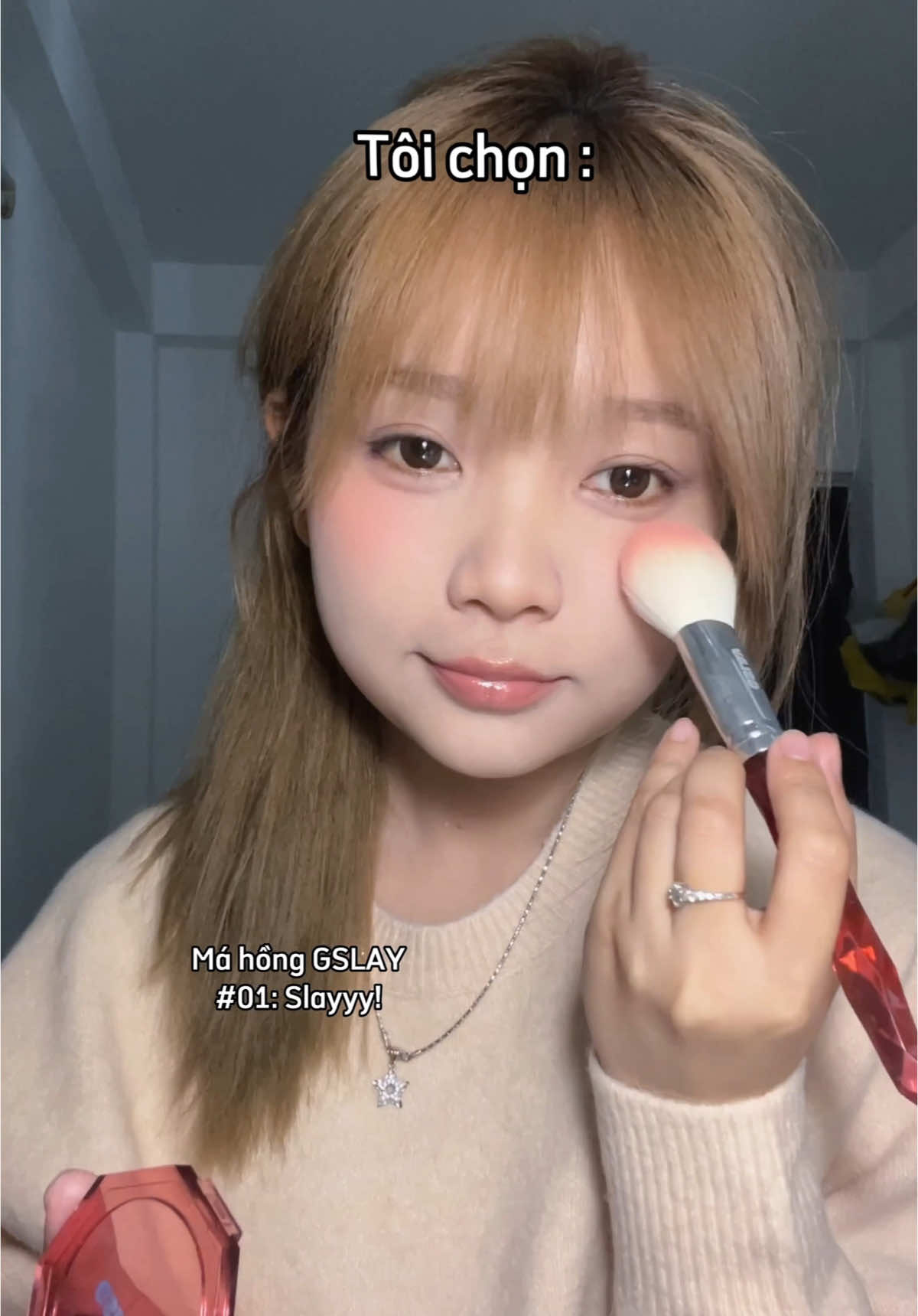 Tui chỉ cần một chiếc má thiệt là hồng và đôi môi căng mọng 😗#goclamdep #GSLAY #YOSO #BeautyTok 