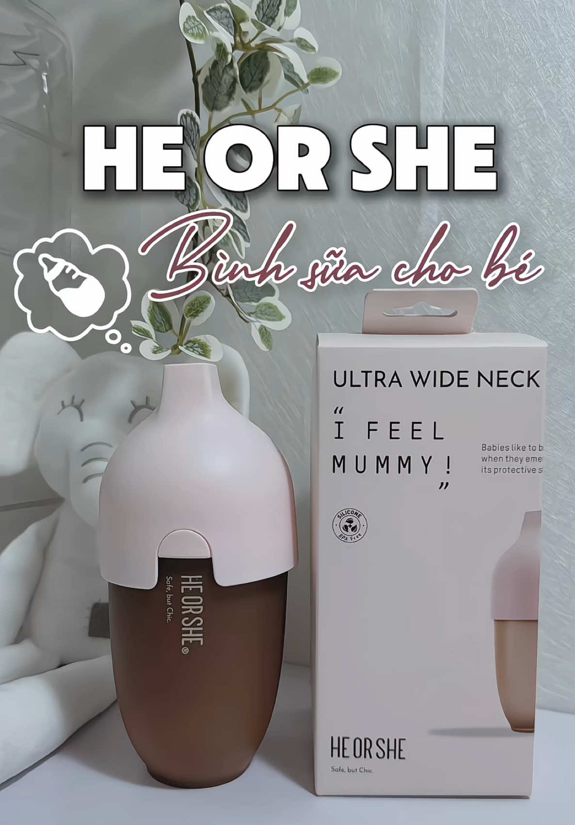 Chiếc bình silicon đầu tiên của Gia Linh 😘 u mê từ cái nhìn đầu tiên🍼#megialinh #binhsua🍼 #binhsuasilicon #heorshe @he or she VN @HE OR SHE-TH 