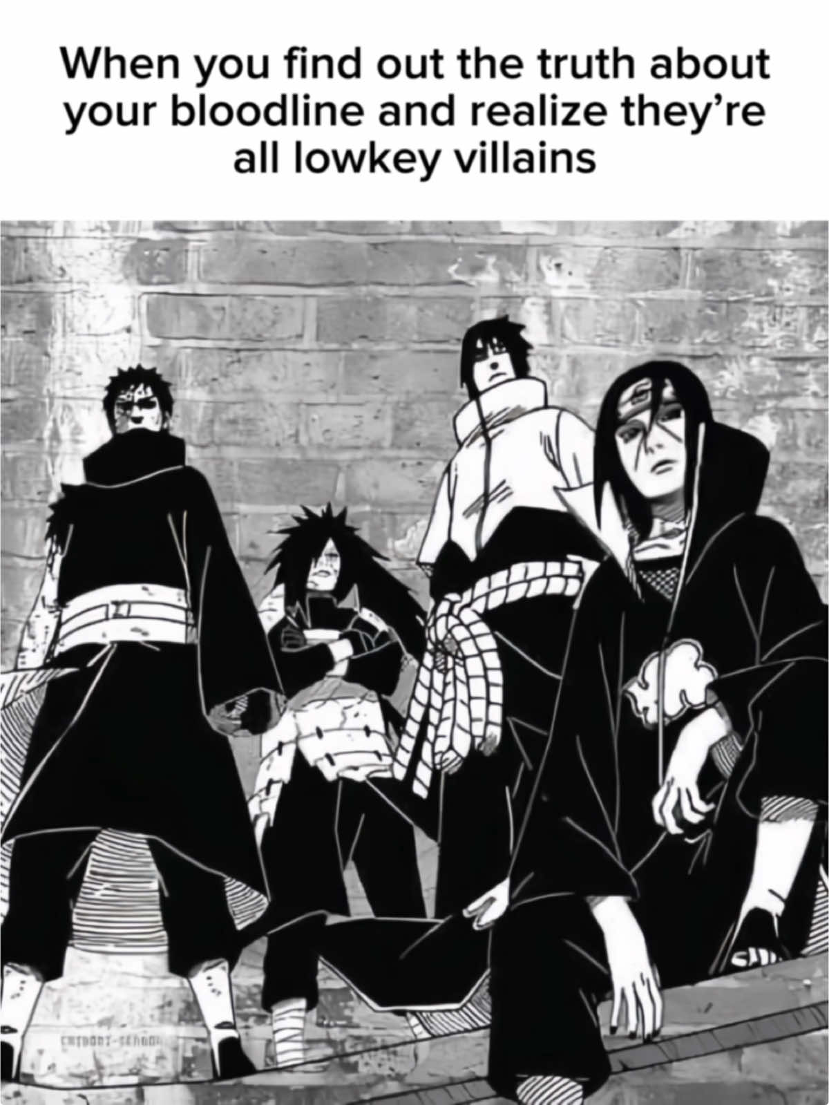 They really are like the Uchiha clan #madara #madarauchiha #obito #obitouchiha #sasuke #sasukeuchiha #itachi #itachiuchiha #uchiha #naruto #narutoshippuden #anime #animeedit #edit #fyp 