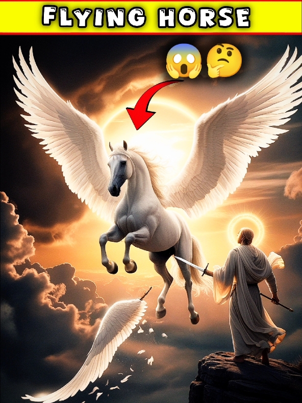 Reality Of Flying Horses 🐎 Horses 🐴 History Of Horses #horse #horseriding #history #storytime #facts #islamic_video #viral_video #foruyou 