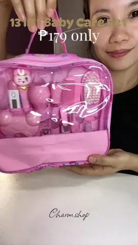 13 in 1 portable baby safety care set for baby. #baby #careset #newborn #babycareproducts #babycareset #nailclipperforbaby #nasalaspirator 