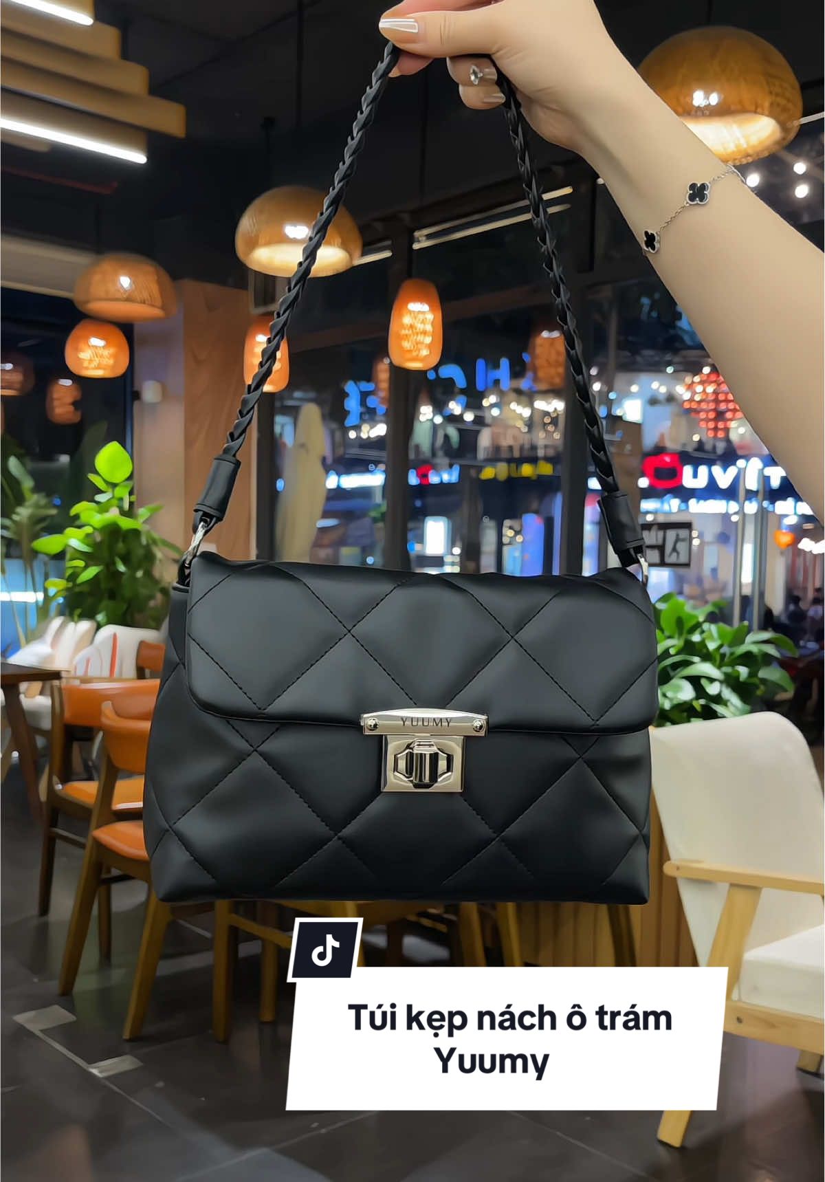 Túi kẹp nách ô trám size to cao cấp có 1 ngăn rộng rãi nhà Yuumy #tuixachnu #tuixach #jimestore #reviewtuixachnu #tuideocheo #yuumy 