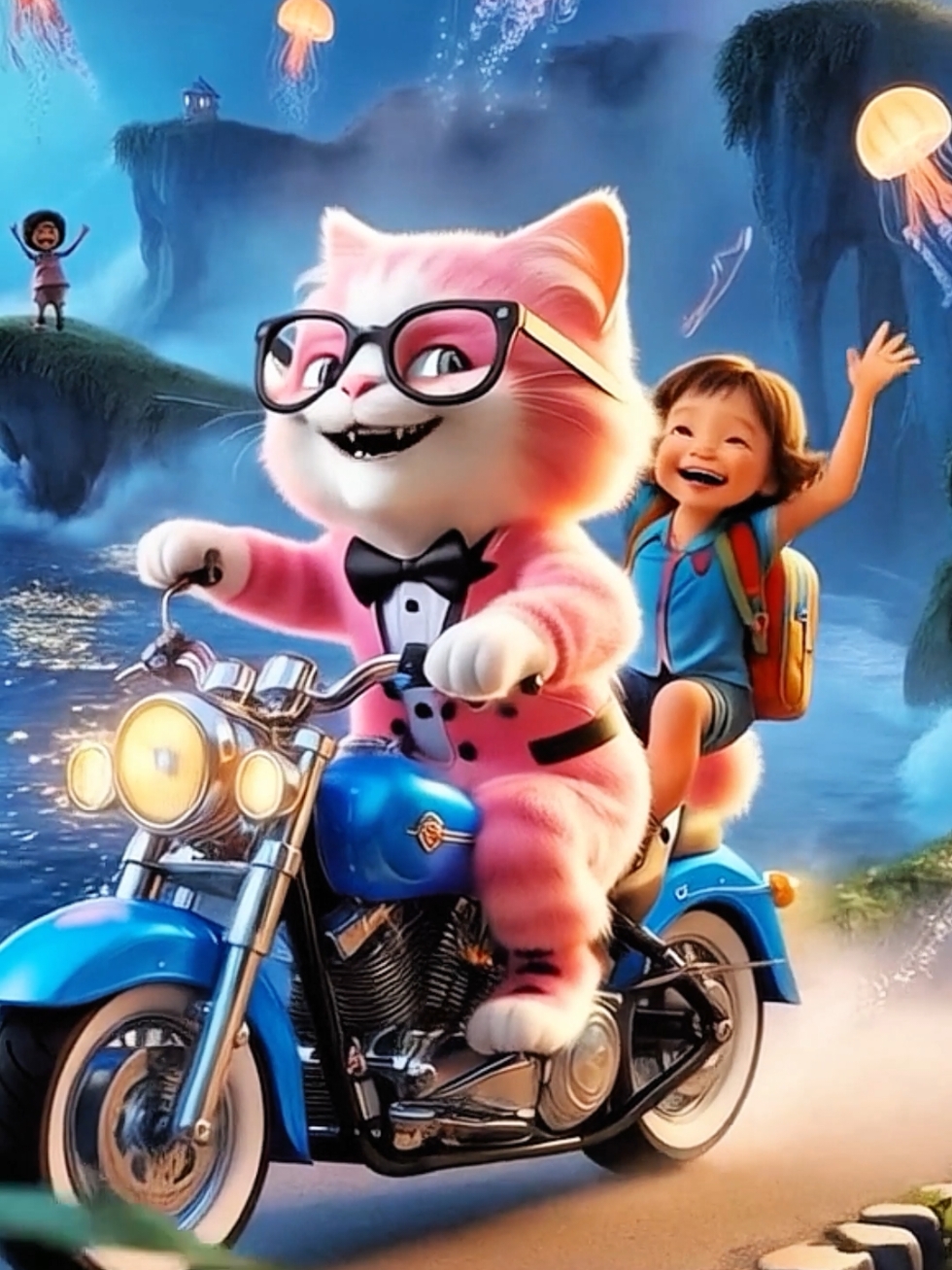 The Kitty Cat Riding Electric Scooter. This Cute kitty Cat will Bighten Your Day, cute kitten playing, Cat Playing on School Bus cartoon for kids, Cat playing Meow meow meow meow meow meow meow on School Bus kids #bikeride #kittens #kittenplay #scootertricks #electricscooter #USA #UK #fyp  #meow miau miau miau gatito, meeeeow meeeeow meeeeow #christmas #christmas2024  #meowmeowmeowmeowmeowmeowmeowmeowmeowmeow #kidssongs #kidsbelike #nurseryrhyme #animatedstories #schoollife #schoolbus  #catsoftiktok #catsongs #cartoon #forkids #kids #kittycat #meowdance #meowing #yalulu  #AnimatedCat  animated dancing cat, AI cat animation, dancing cat video, cute cat dance, funny cat animation, AI animated cat dance, virtual pet dance, 3D cat animation, cat dance challenge, kids animation short.  #DancingCat , #CatAnimation , #AICat , #FunnyCat , #CuteCat , #VirtualPet , #3DAnimation , #CatDance , #AnimationShort , #KidsEntertainment , #CatLovers , #petdance #aicats 