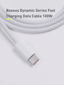 Cáp Sạc Baseus Dynamic Fast Charging Data Cable Type-C to Type-C Thông số kĩ thuật:  -Công suất 100W: Sạc siêu nhanh, tiết kiệm thời gian tối đa -Hỗ trợ PD: Tương thích với hầu hết các thiết bị hỗ trợ sạc nhanh PD -Kết nối Type-C to Type-C: Dễ dàng kết nối với nhiều thiết bị -Chất liệu cao cấp: Dây cáp được làm từ chất liệu cao cấp, bền bỉ, chống rối, chống đứt gãy -Chuyển dữ liệu tốc độ cao: Tốc độ truyền dữ liệu lên đến 480Mbps -Thiết kế thông minh: Vỏ cáp được thiết kế chống gãy, chống rối, sử dụng bền lâu #phukiendienthoai #baseus #typectotypec #typec #capsacnhanh #100W #daysacdienthoai #daysacnhanh #capsacnhanh100w #phonego #phonegostore