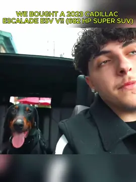WE BOUGHT A 2023 CADILLAC ESCALADE ESV V!! (682 HP SUPER SUV) #fyp #foryou #britney #bbl #doctorstrange #girlfriend #boyfriend