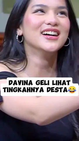 DESTA GAK SABAR LIHAT LYODRA😂 #mainhakimsendiri #desta #davinakaramoy #vindes #bazarkomedi #desember #vidioviral #fyp 