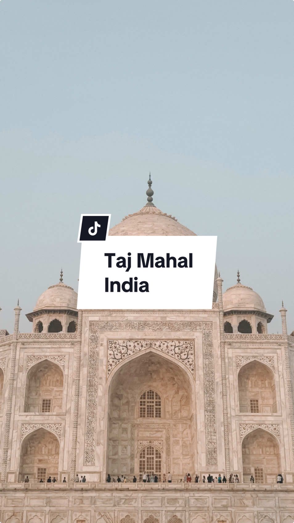 The Taj Mahal is one of the New Seven Wonders of the World and a true marvel of Mughal architecture! Built as a symbol of love by Emperor Shah Jahan, its white marble and intricate details are even more stunning in person 🤍  Pro tip: buy your tickets online to skip the waiting lines, and aim to visit at sunrise around 6 am to enjoy the peace before the huge crowds arrive. Watching the first light illuminate the marble is pure magic! ✨  #TajMahal #Agra #india #indian #indien #indiatravel #travelindia #travelindiadiaries #travel #travelphotography #traveler #traveling #travelblog #traveldiaries #Rajasthan 