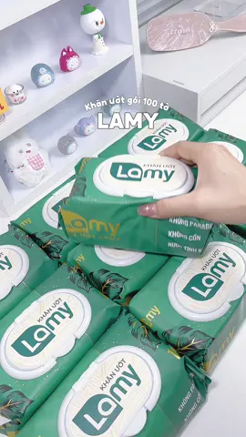 Khăn ướt Lamy thùng 10 gói #unbox #lamy #khanuot #khanuotkhongmui #khanuotlamy #khanuotvesinh #khanuotgumi #xh #viral 