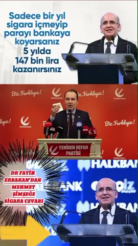 #CapCut #keşfett #keşfetbeniöneçıkar #fypp #fypdong #yenidenrefahpartisi #fatiherbakan #sigara #mehmetşimşek #ekonomi 