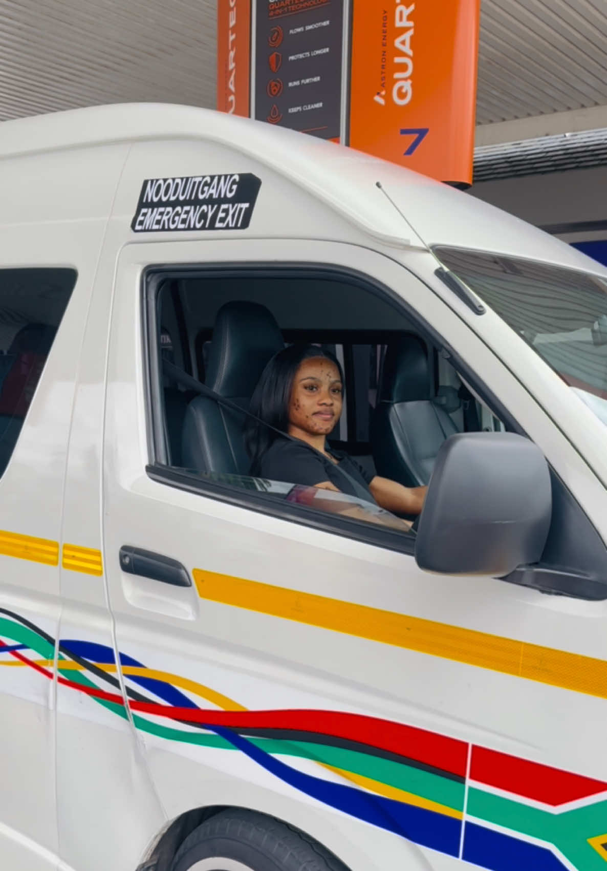 🥰🫵🏽A passenger princess that drives a 15seater?? Don’t come for the seatbelt, I was shooting a video for a campaign! 🥰✨#thinamac  #sama28 #foryouu #foryourpagе #blowup #explorepage✨ #viral #trendingvideo #15seater #welovecabs #stancenation #stance #usomatekisi 