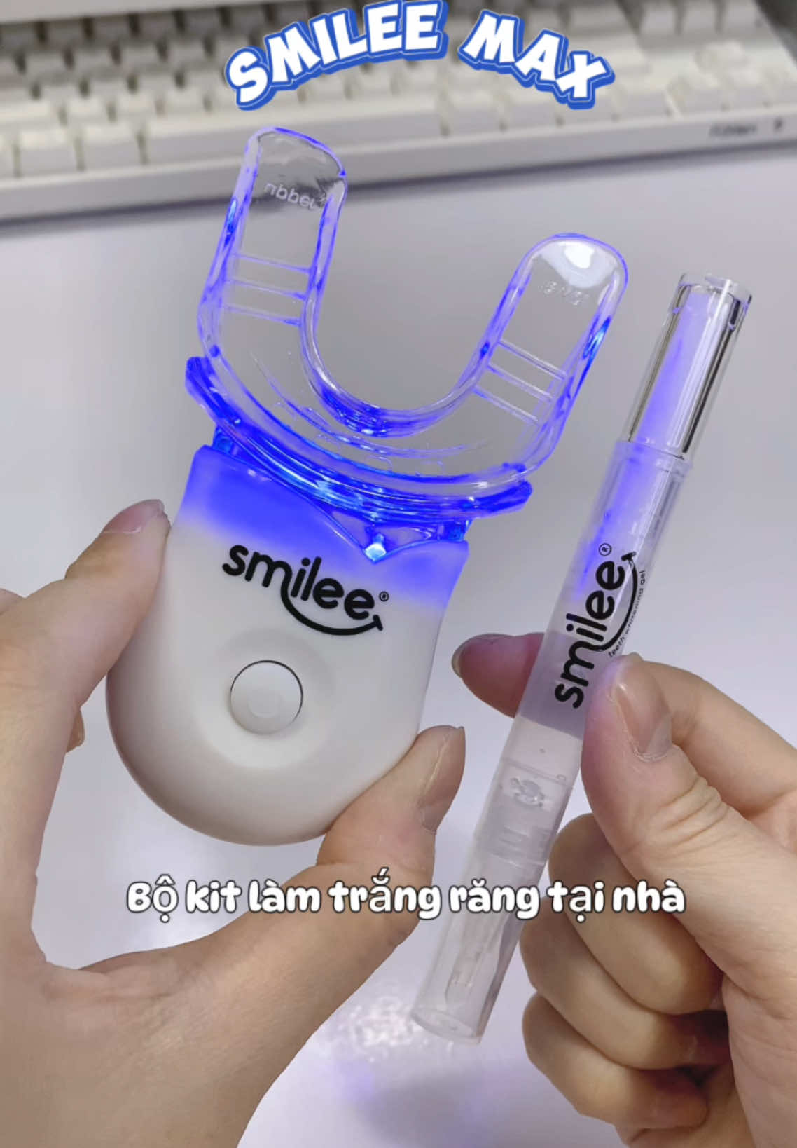 ✨Trắng răng đơn giản tại nhà, vừa hiệu quả vừa tiết kiệm chi phí #smilee #smileemax #kittrangrang #rangmieng #unboxing #review 