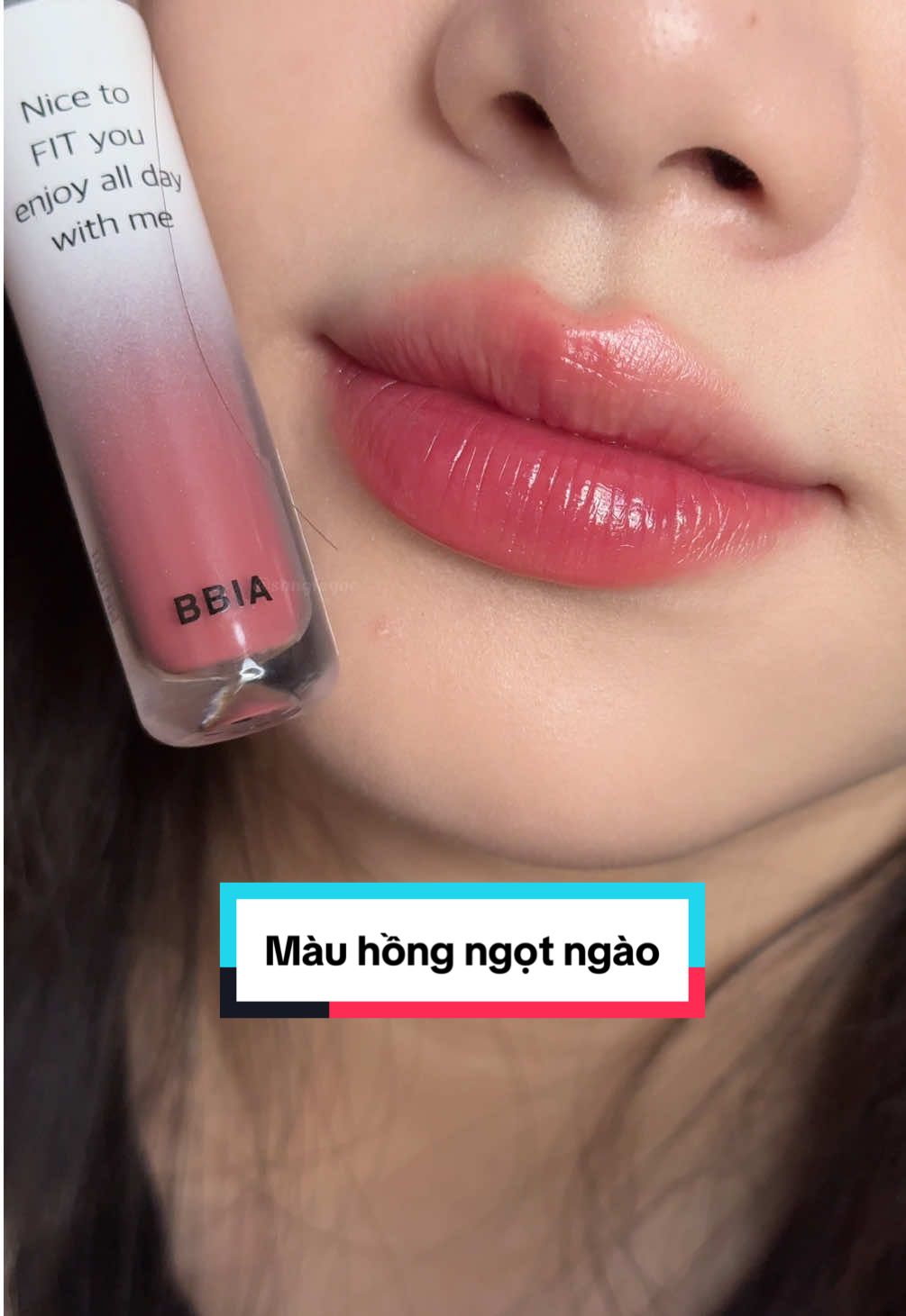 Một màu hồng ngọt ngào của bbia mukbang water tint 01 honey sweet!! #songiagoc #bbia #bbiamukbang #bbiamukbangedition  #bbia01honeysweet 