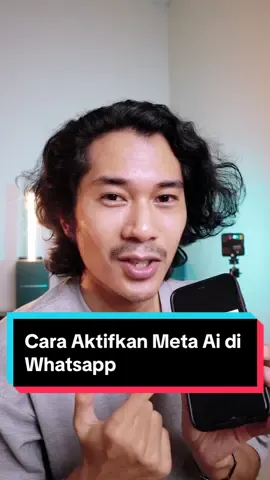 Cara Aktifkan Meta AI di Whatsapp..